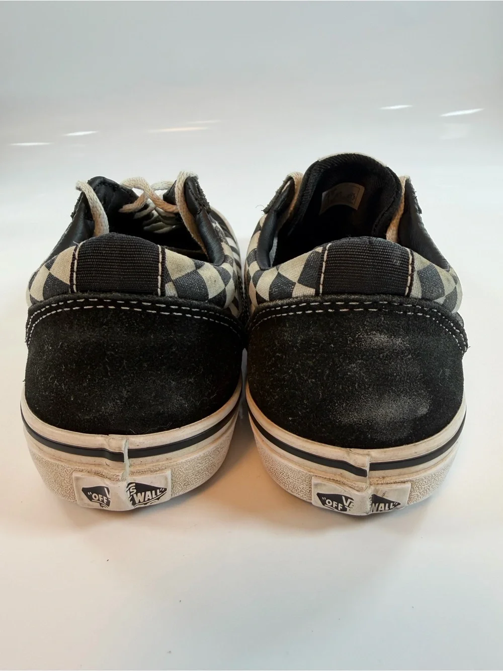 Vans Old Skool Checkerboard Sneakers Kids Size 4.0‎